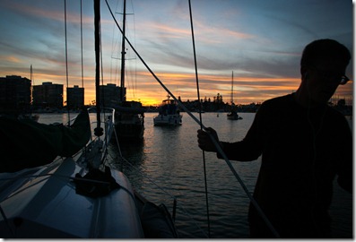 Sunset in Glorietta Bay