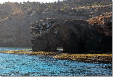 A Natural Arch Near Painted Cave