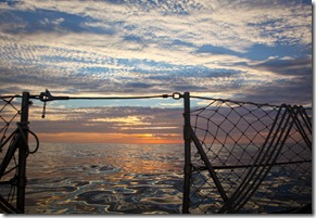 Sunset on Glassy Water