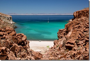 Serenity at Anchor in El Embudo on Isla Partida